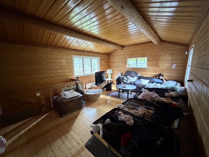 Interior — existing house